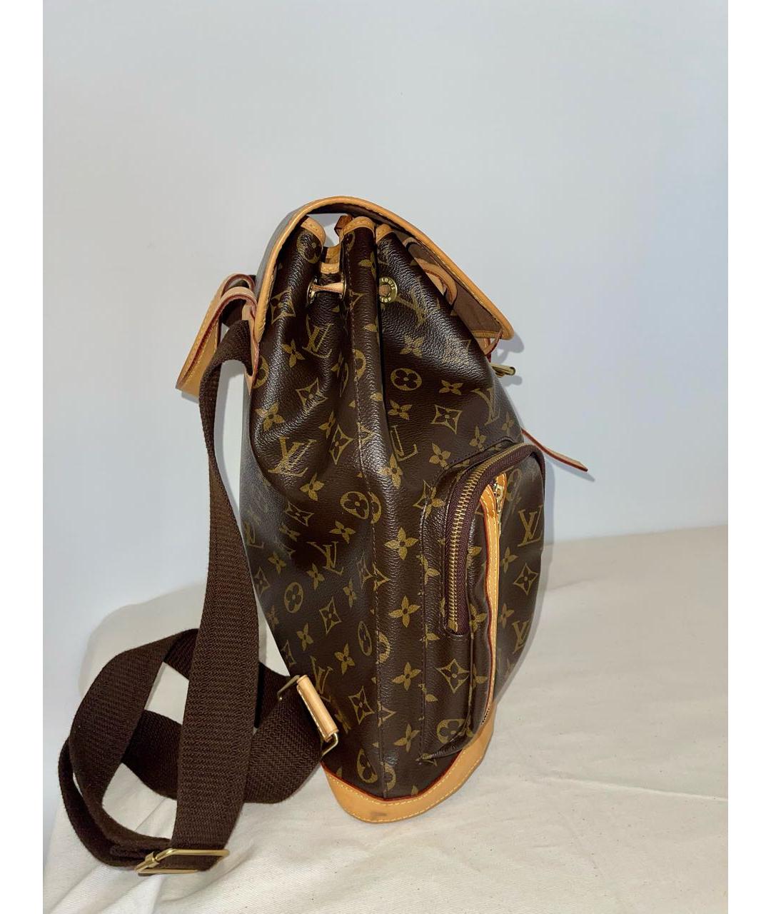 LOUIS VUITTON Коричневый рюкзак, фото 6