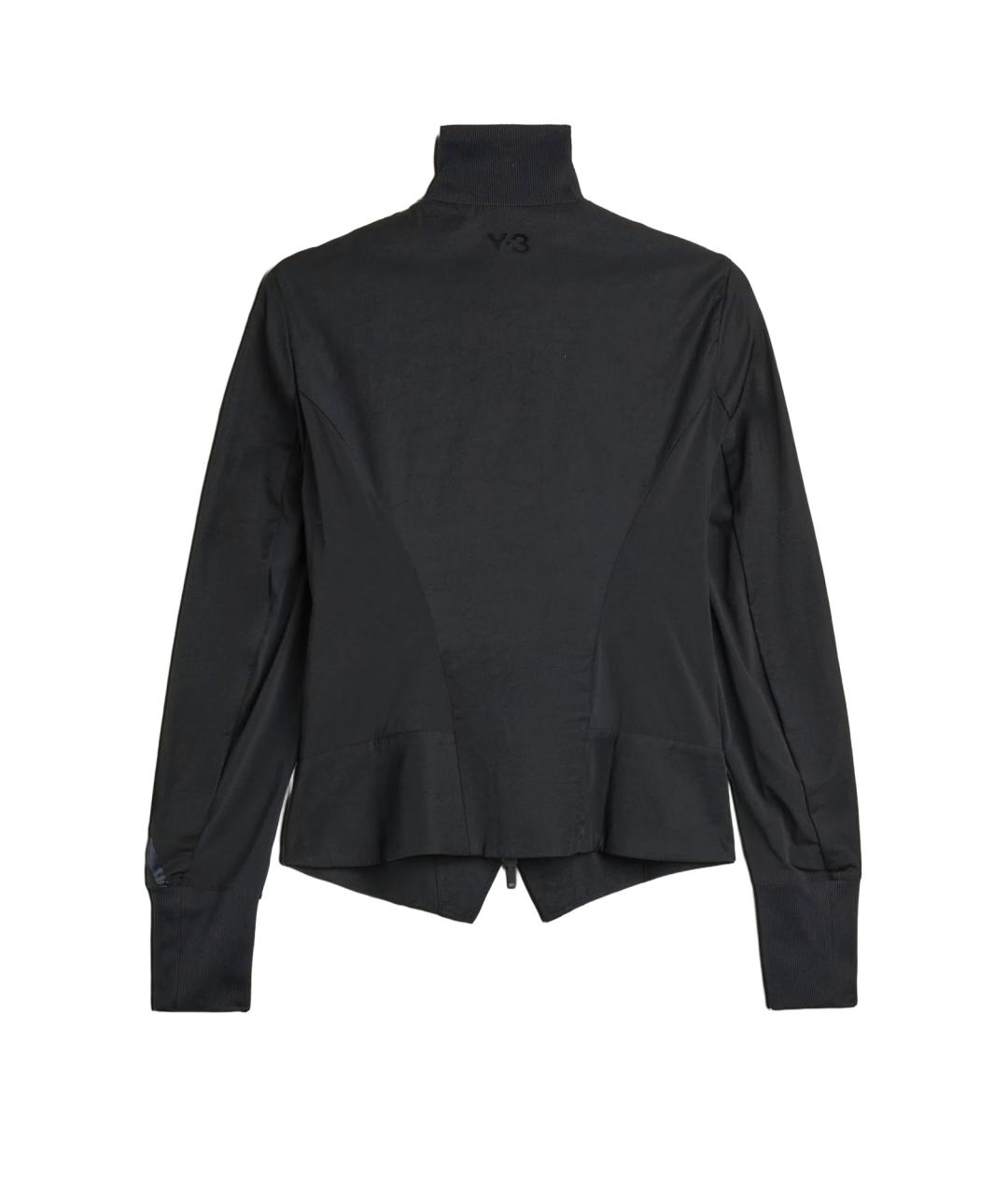 Y-3 Черная полиамидовая куртка, фото 2