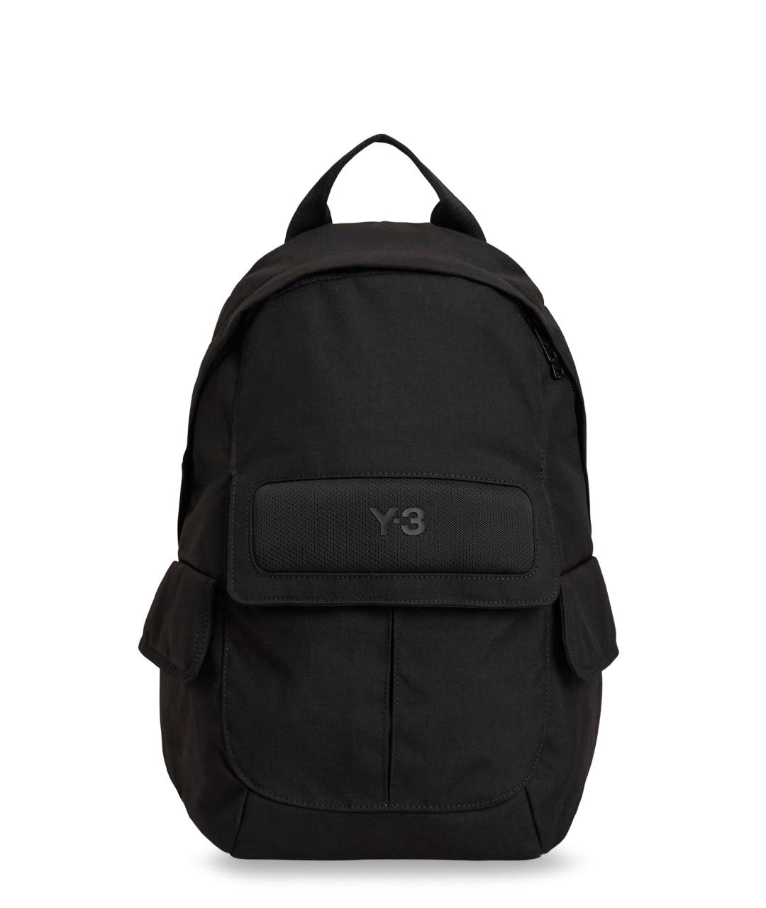 Y-3 Черный синтетический рюкзак, фото 1