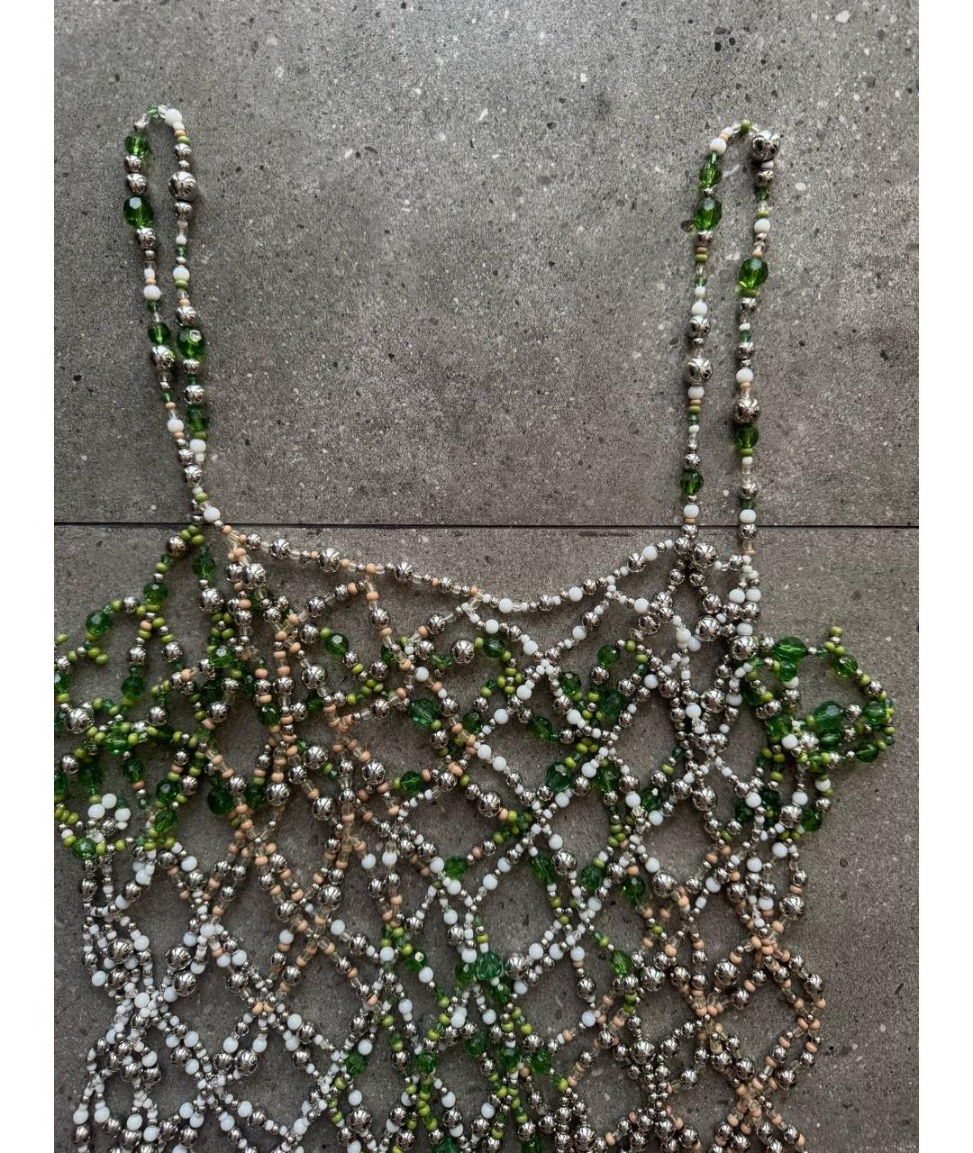 DRIES VAN NOTEN Зеленое вечернее платье, фото 3