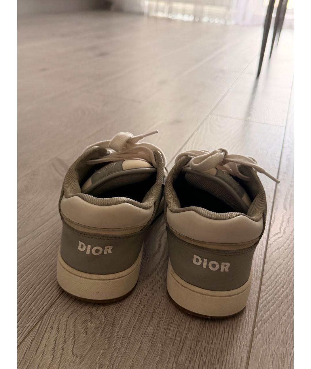 CHRISTIAN DIOR Серые кеды, фото 4