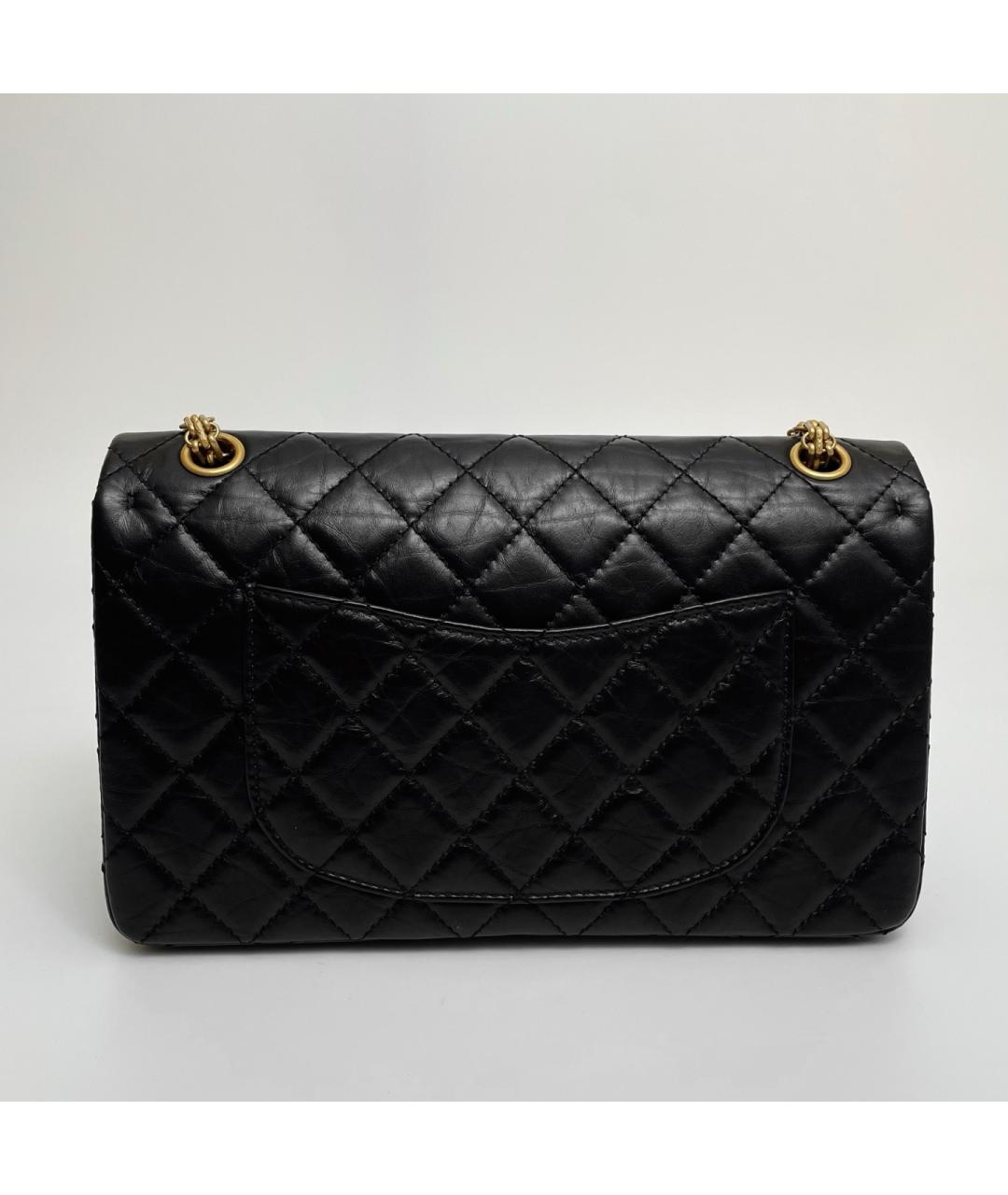 CHANEL Черная кожаная сумка через плечо, фото 3