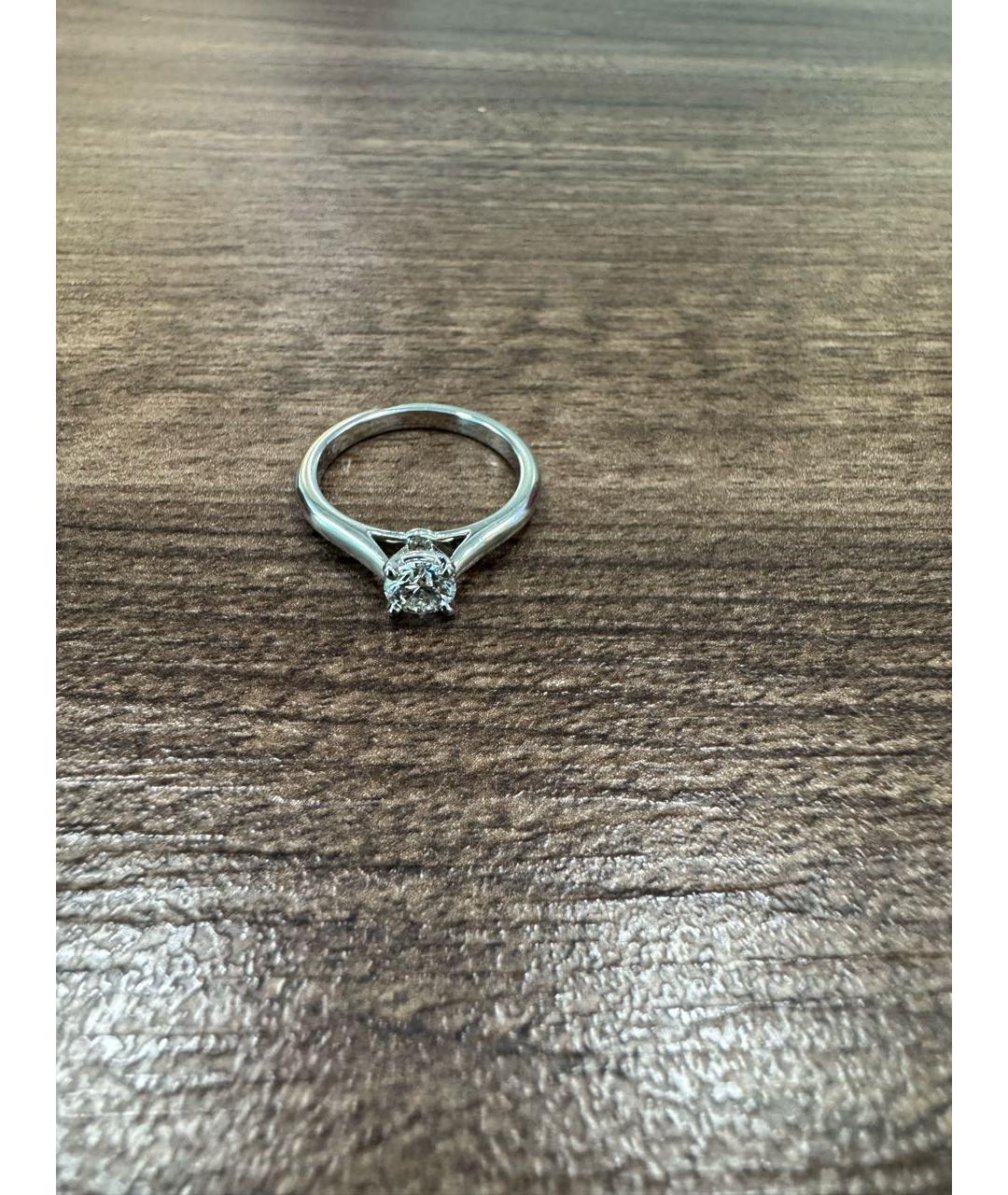 CARTIER Белое платиновое кольцо, фото 3