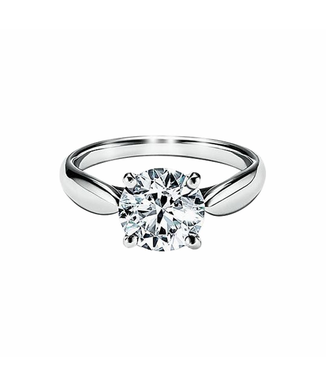 TIFFANY&CO Серебряное платиновое кольцо, фото 1