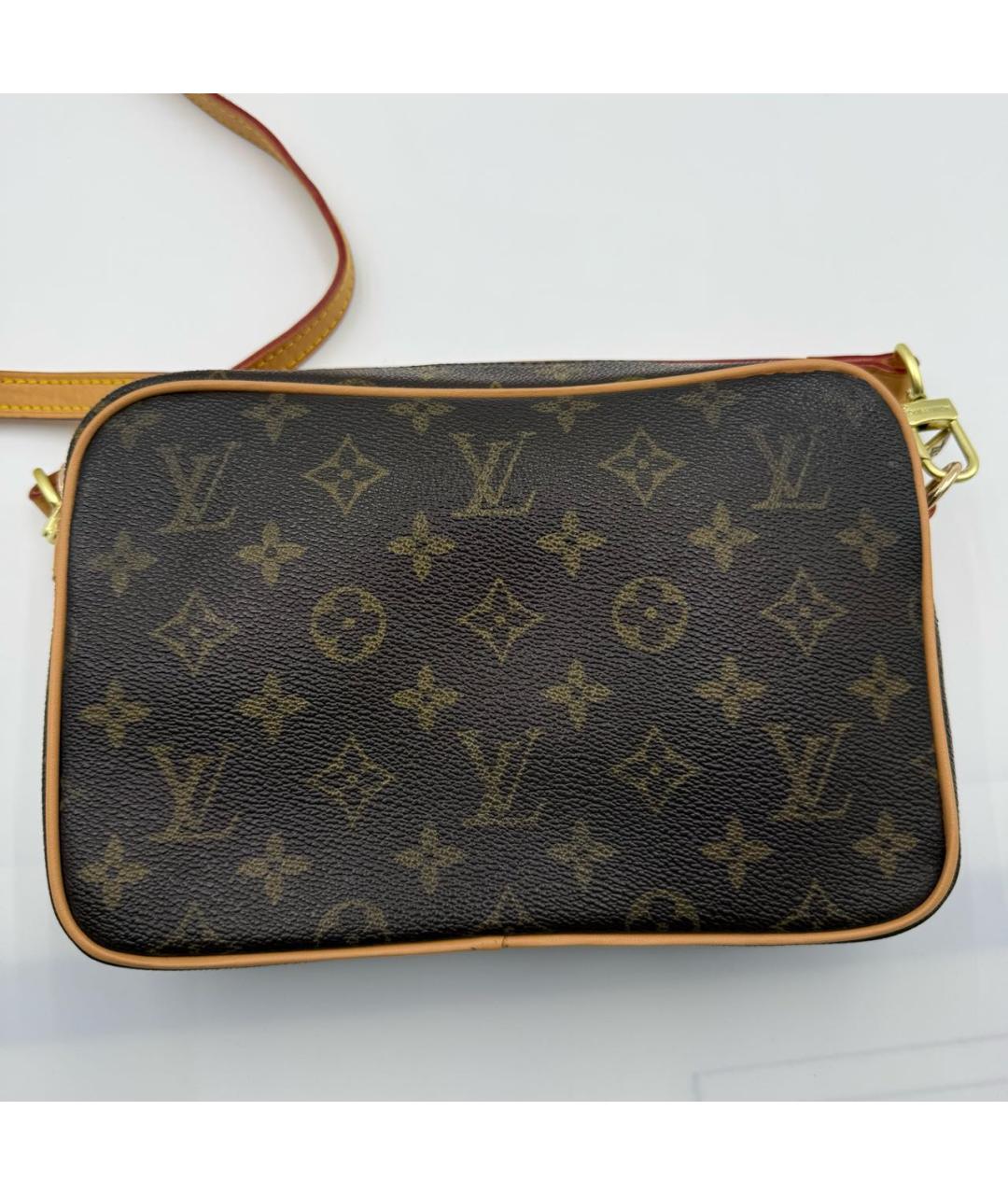 LOUIS VUITTON Кожаная сумка через плечо, фото 5