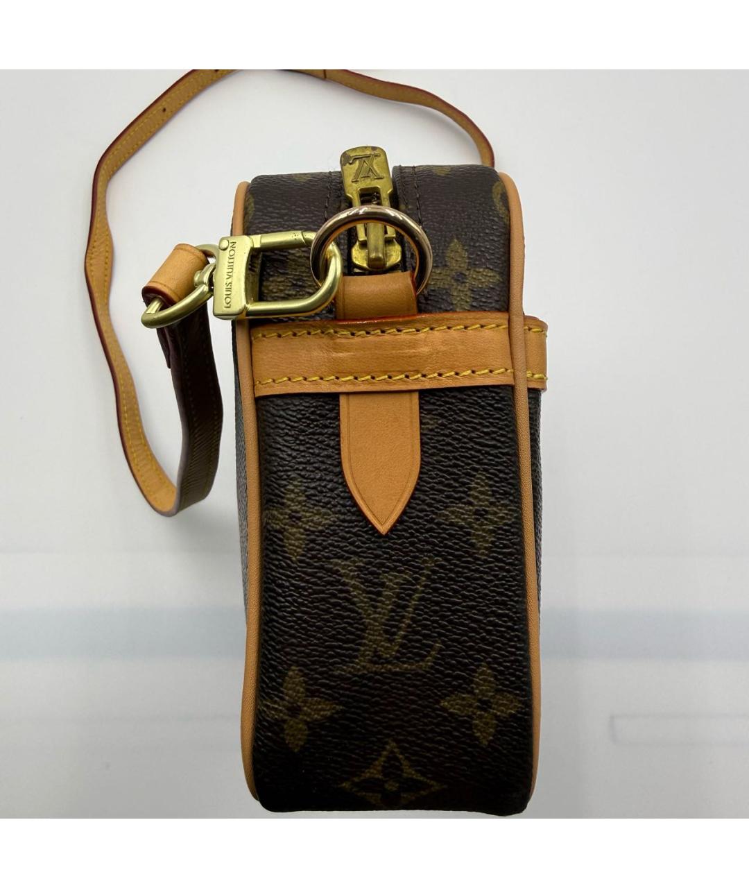 LOUIS VUITTON Кожаная сумка через плечо, фото 4