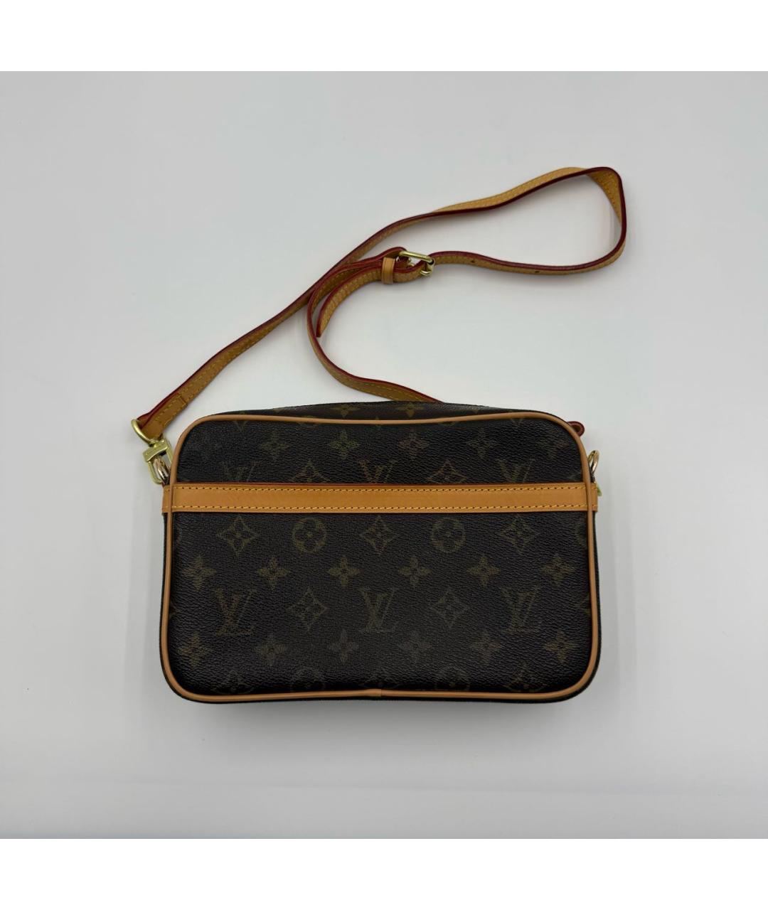 LOUIS VUITTON Кожаная сумка через плечо, фото 7