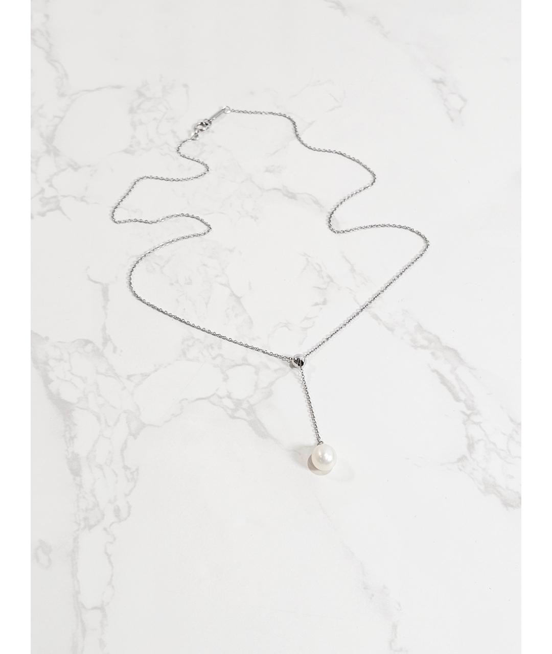 TIFFANY&CO Серебряное колье из белого золота, фото 3