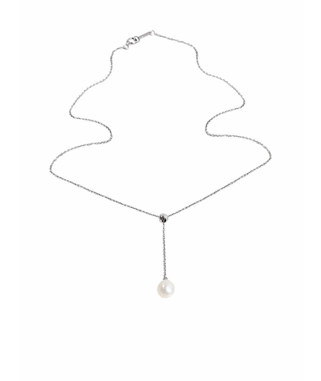 TIFFANY&CO Серебряное колье из белого золота, фото 1