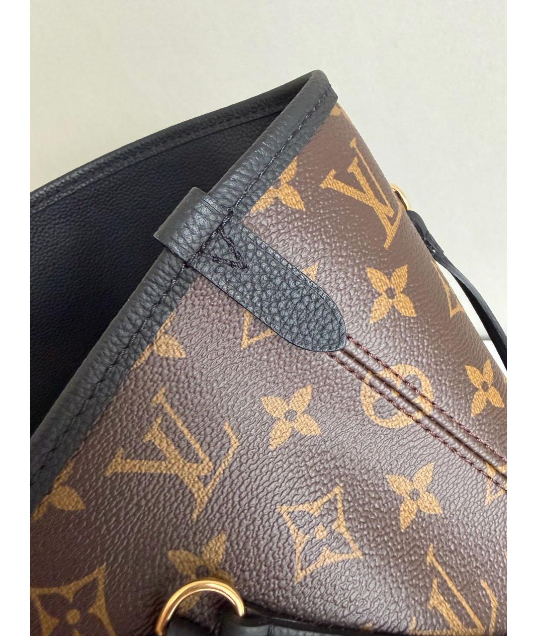 LOUIS VUITTON Коричневая сумка тоут, фото 5