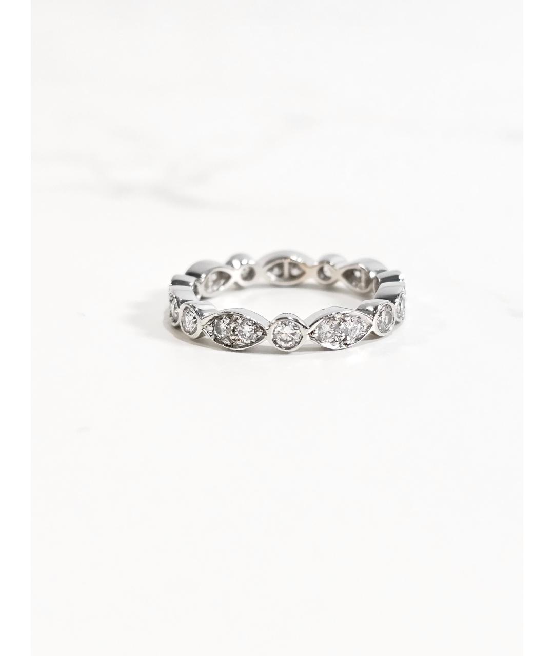 TIFFANY&CO Серебряное платиновое кольцо, фото 4
