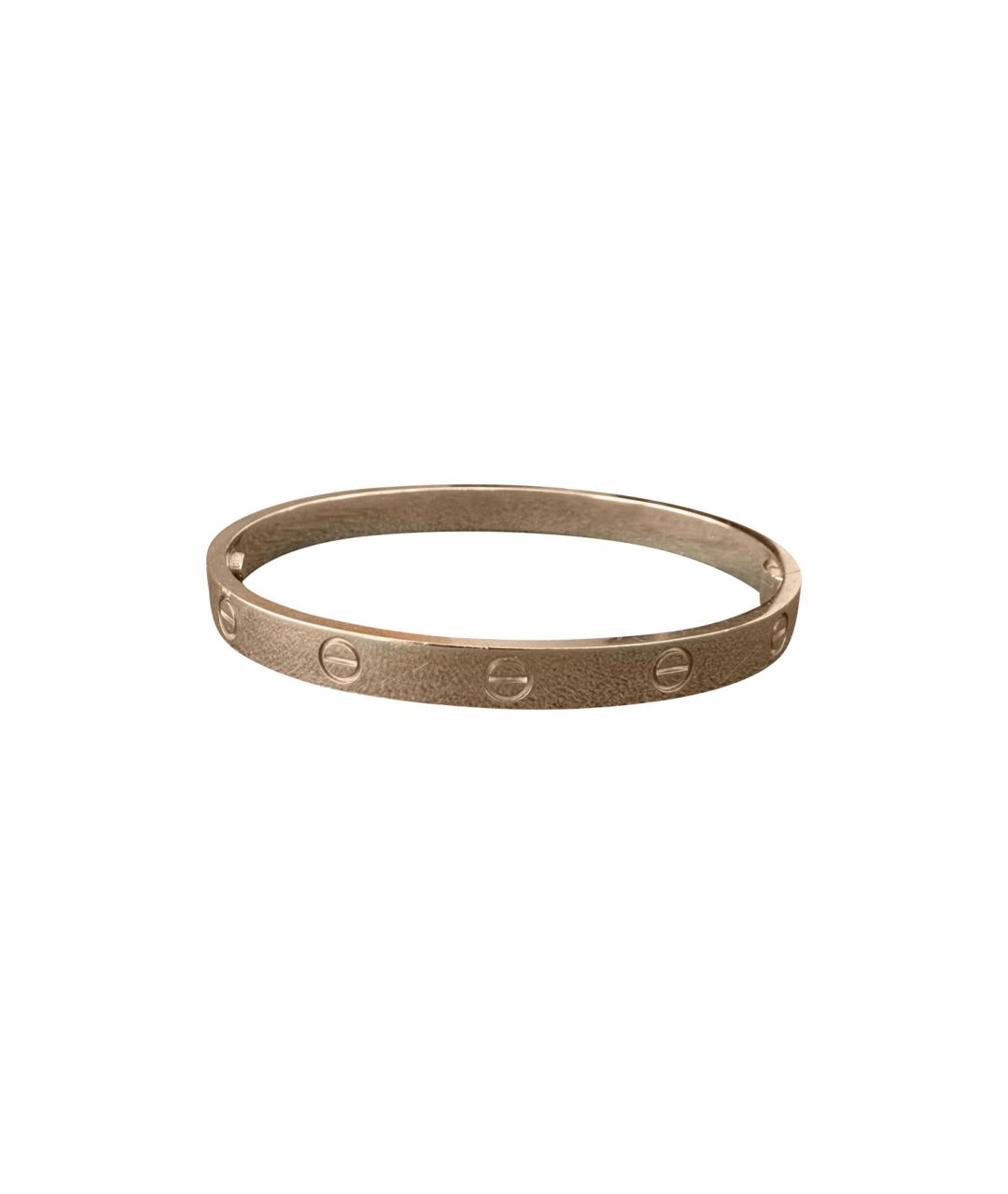 CARTIER Розовый браслет из розового золота, фото 1