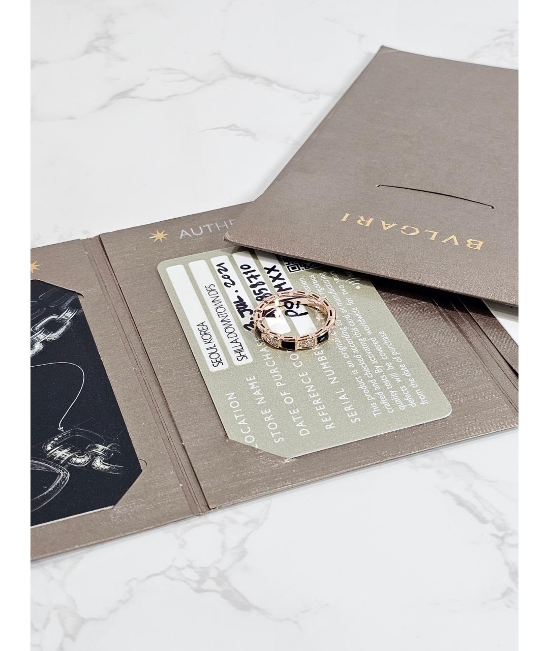 BVLGARI Золотое кольцо из розового золота, фото 3