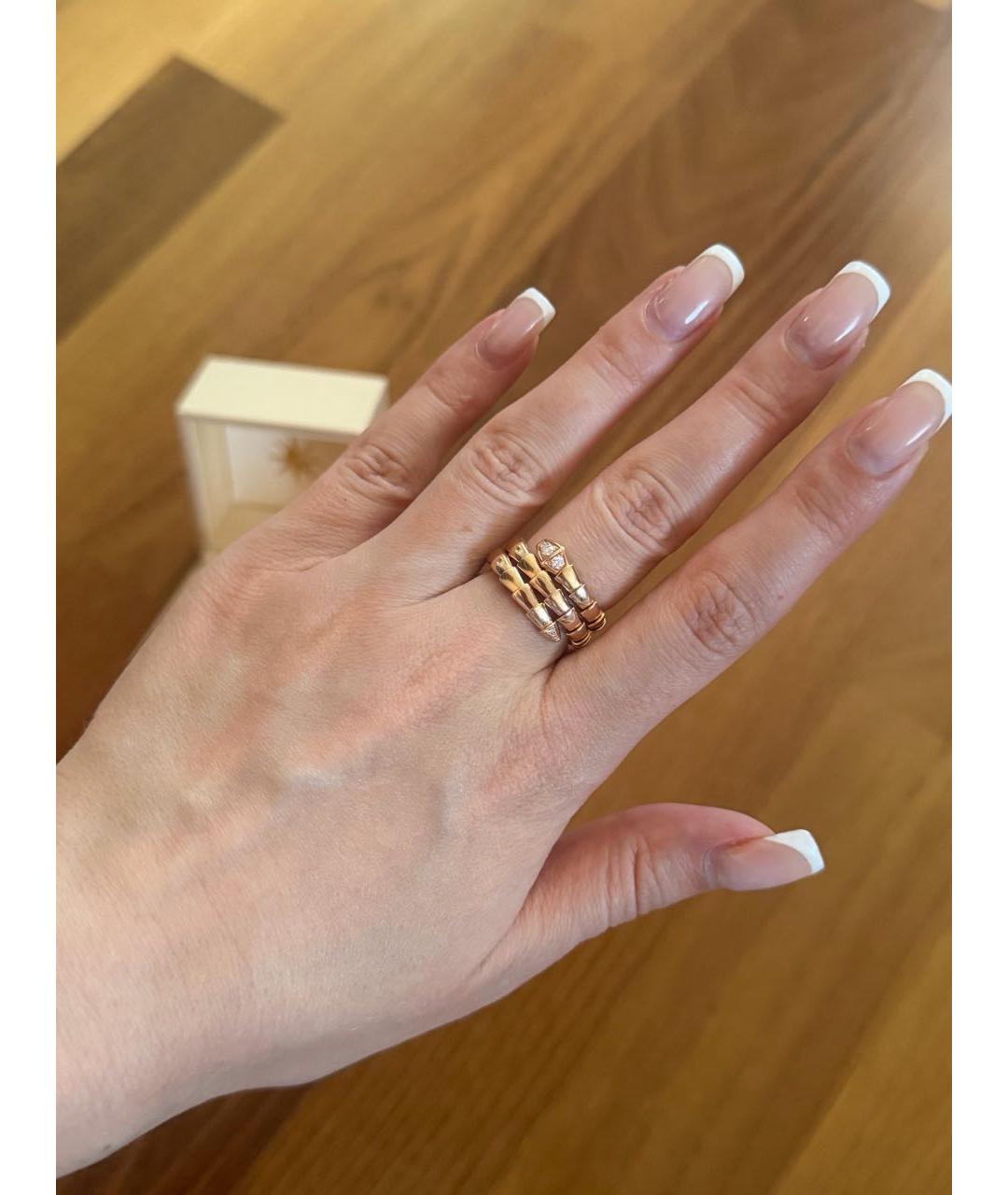 BVLGARI Золотое кольцо из розового золота, фото 4