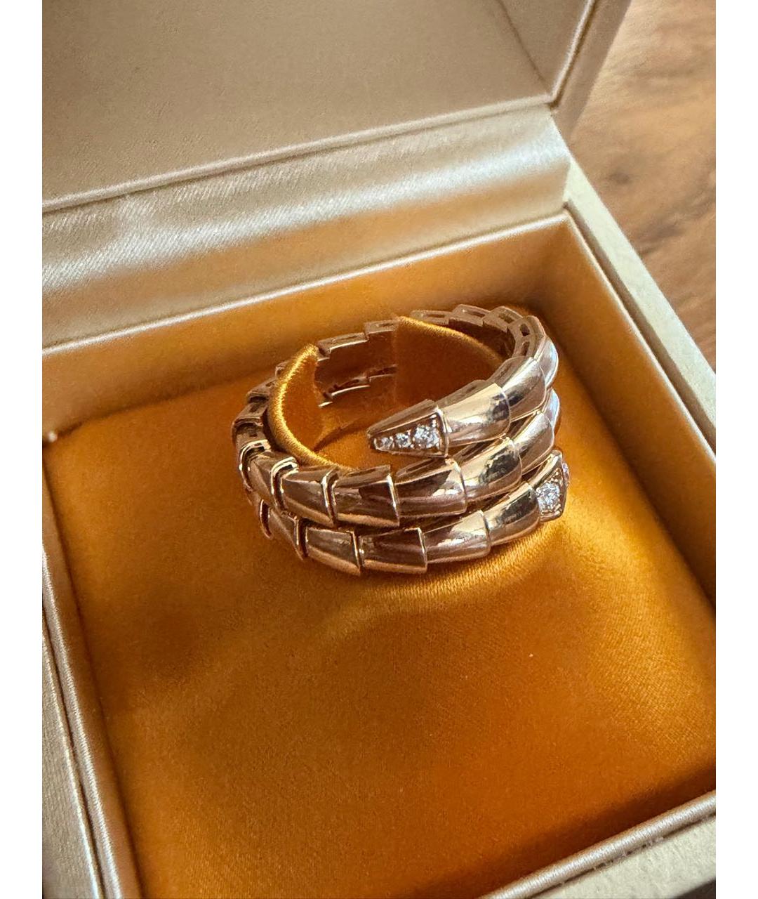 BVLGARI Золотое кольцо из розового золота, фото 2