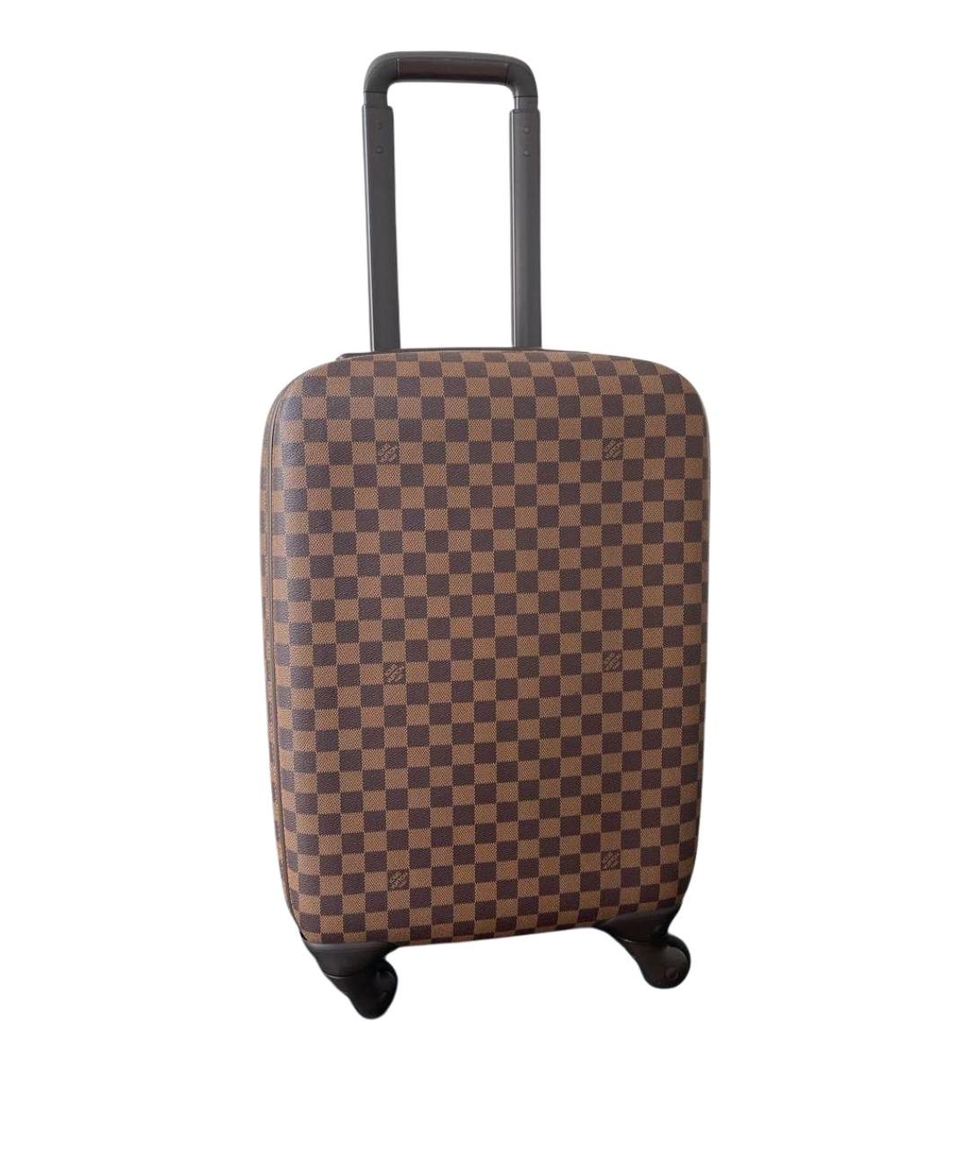 LOUIS VUITTON Коричневый чемодан, фото 1
