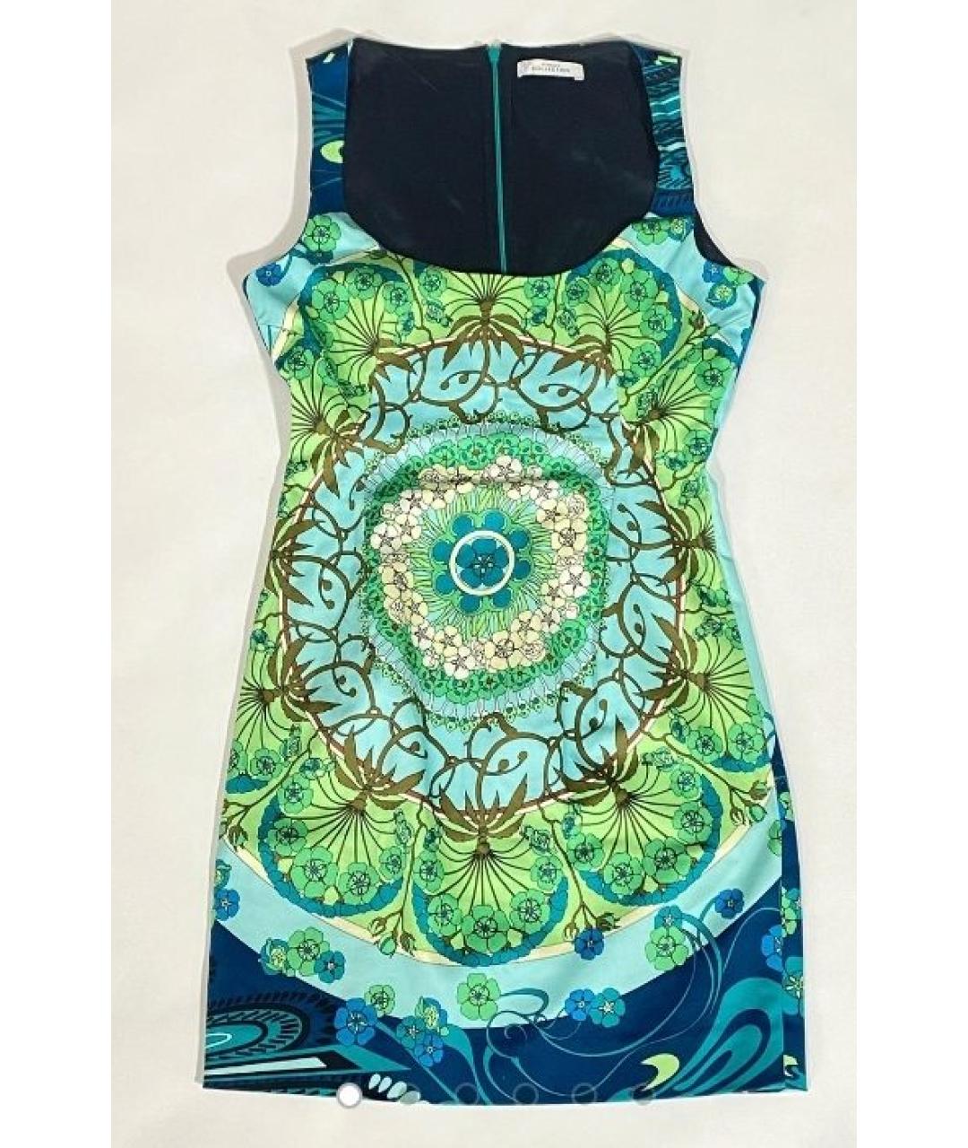 VERSACE COLLECTION Зеленое повседневное платье, фото 2