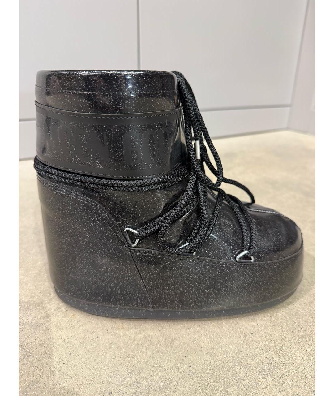MOON BOOT Черные полусапоги, фото 9