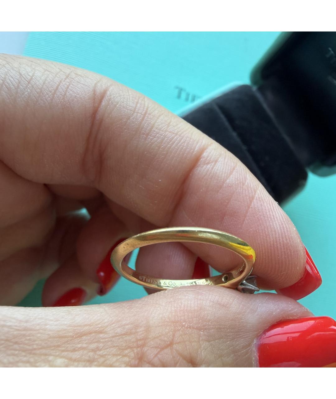 TIFFANY&CO Золотое кольцо из желтого золота, фото 4