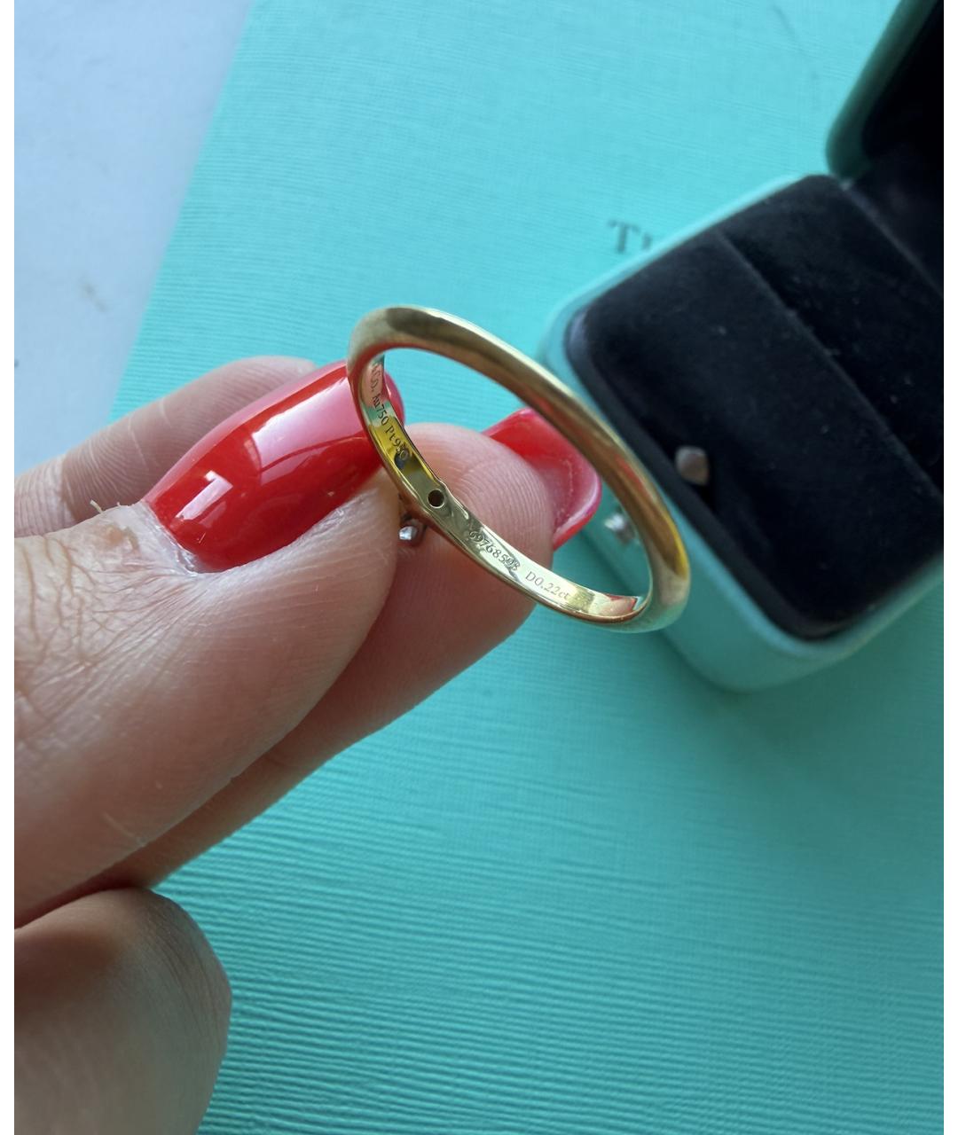 TIFFANY&CO Золотое кольцо из желтого золота, фото 3