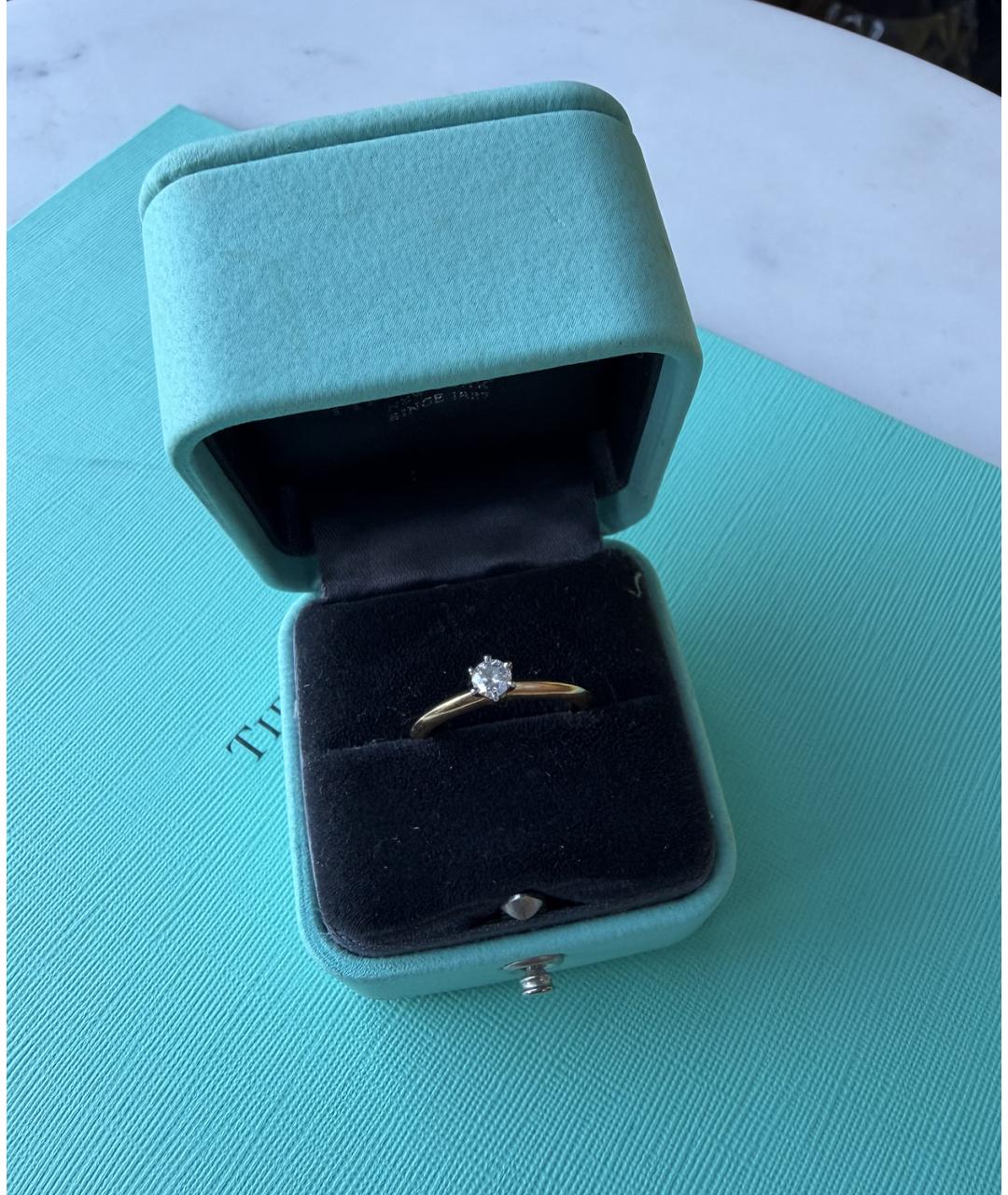 TIFFANY&CO Золотое кольцо из желтого золота, фото 5