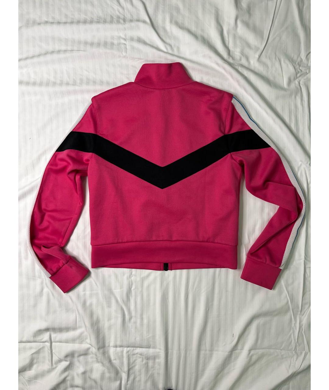OFF-WHITE Фуксия вискозный костюм с брюками, фото 6