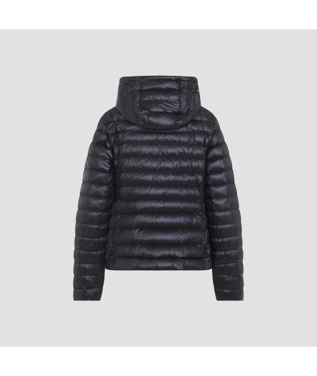 MONCLER Черный полиамидовый пуховик, фото 3