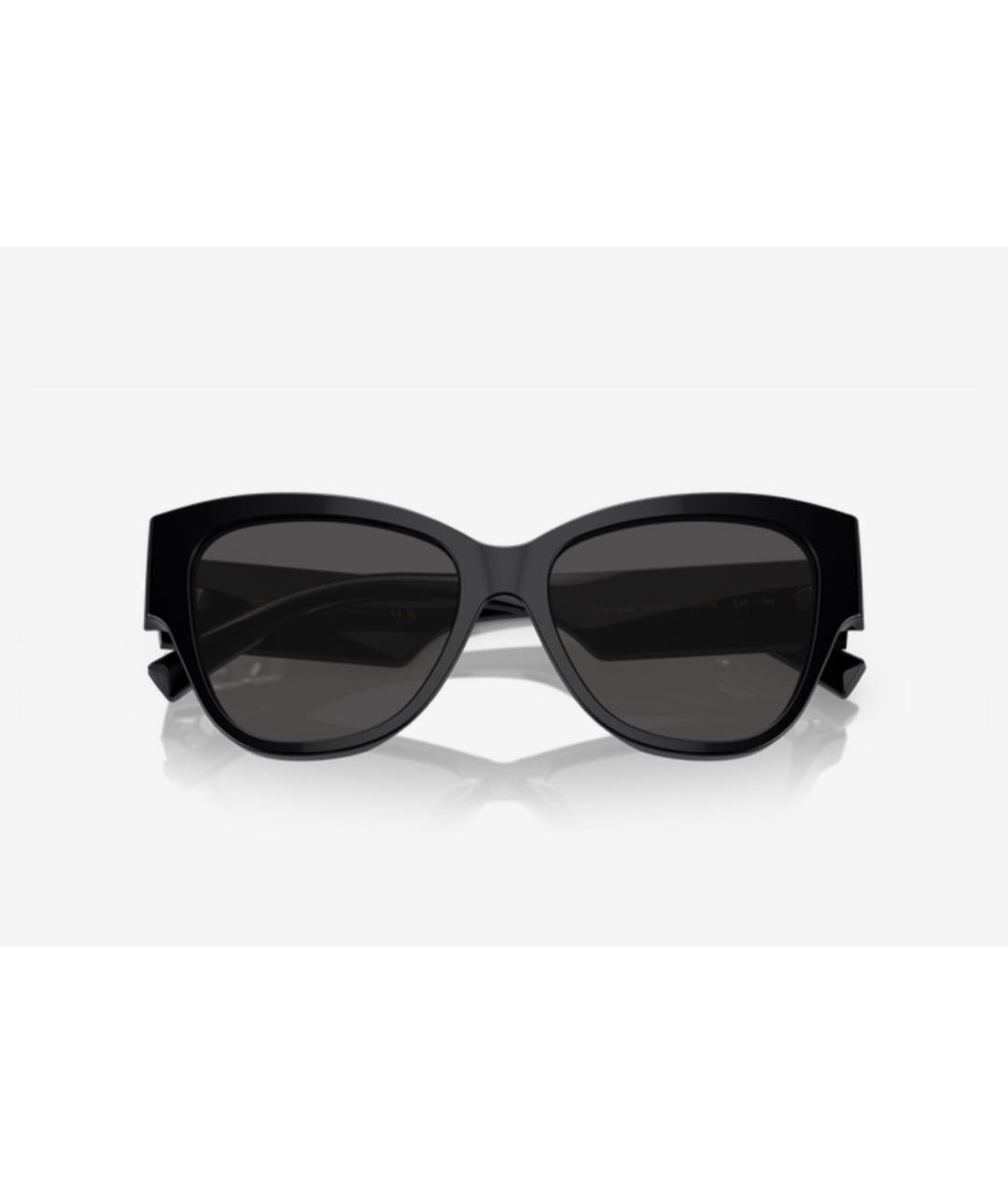 DOLCE&GABBANA Черные пластиковые солнцезащитные очки, фото 3