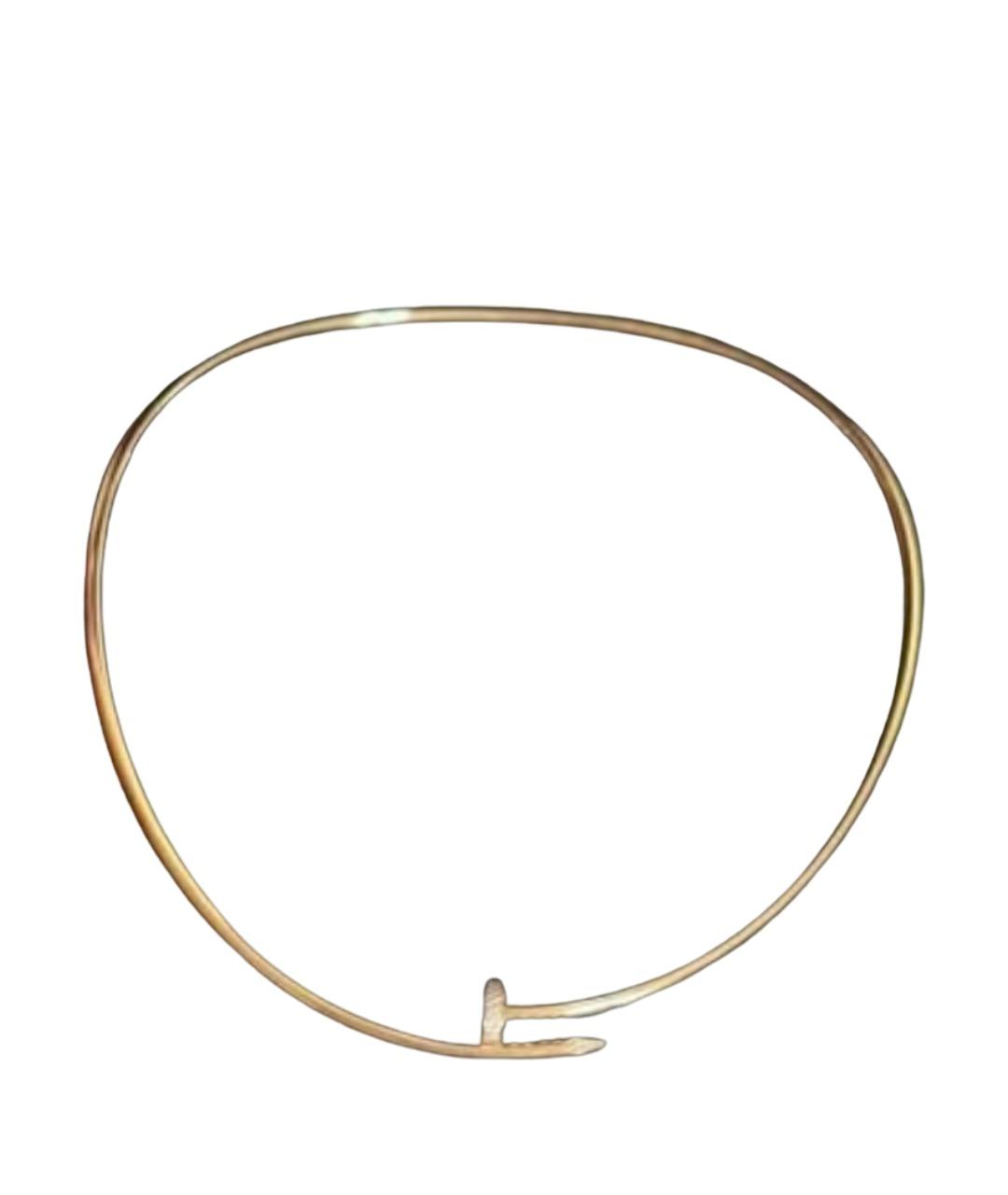 CARTIER Розовое колье из желтого золота, фото 1