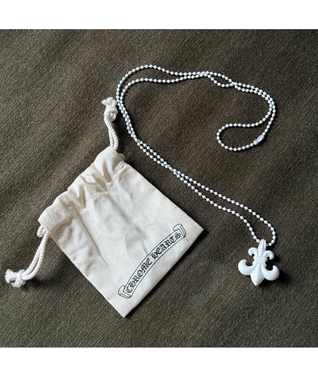 CHROME HEARTS Белая пластиковая цепочка/подвеска, фото 2
