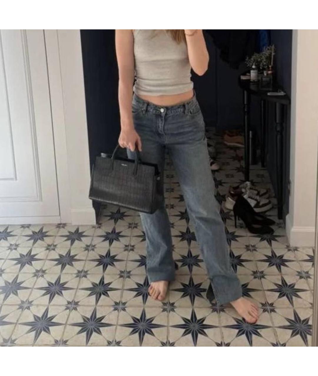 SAINT LAURENT Черная сумка тоут из лакированной кожи, фото 7