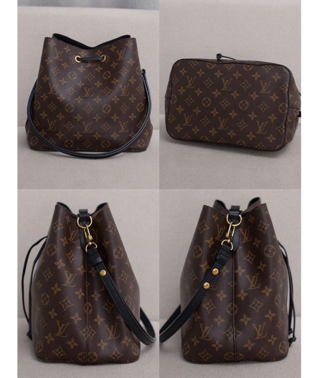 LOUIS VUITTON Коричневая сумка через плечо, фото 6