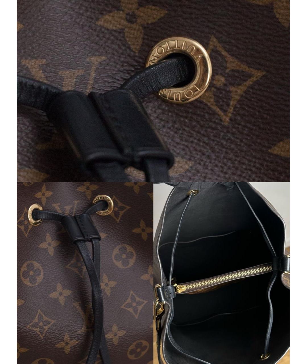 LOUIS VUITTON Коричневая сумка через плечо, фото 7