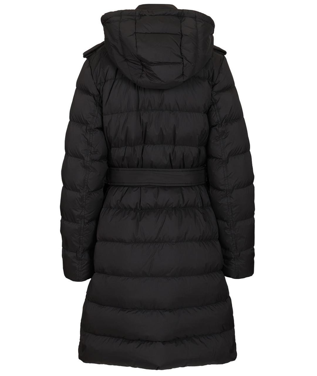 BURBERRY Черная полиэстеровая куртка, фото 2