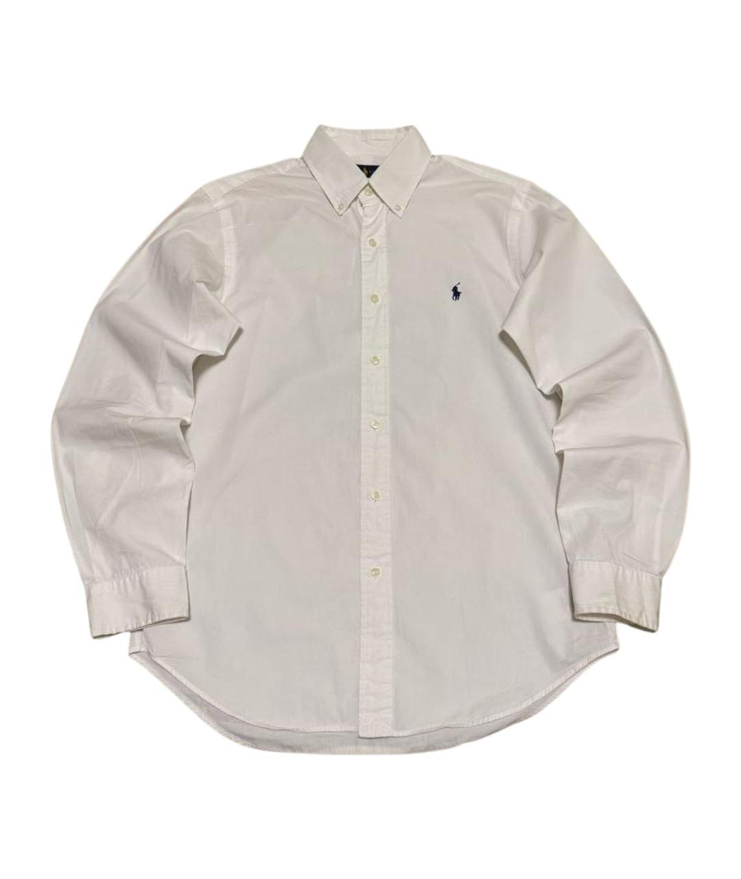 POLO RALPH LAUREN Белая хлопковая классическая рубашка, фото 1