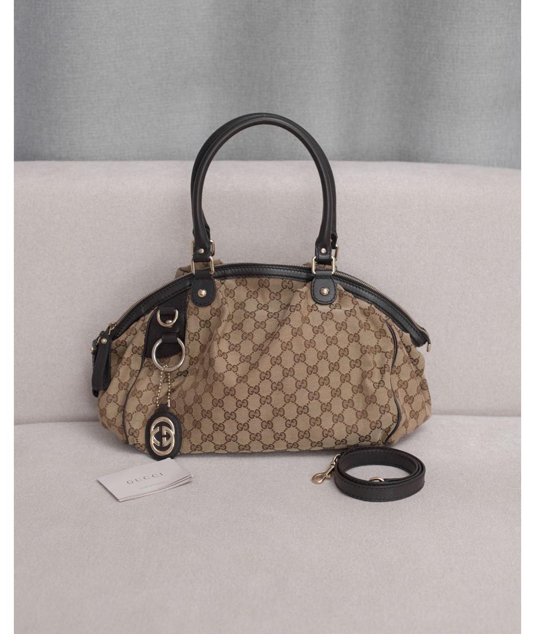 GUCCI Бежевая сумка через плечо, фото 8