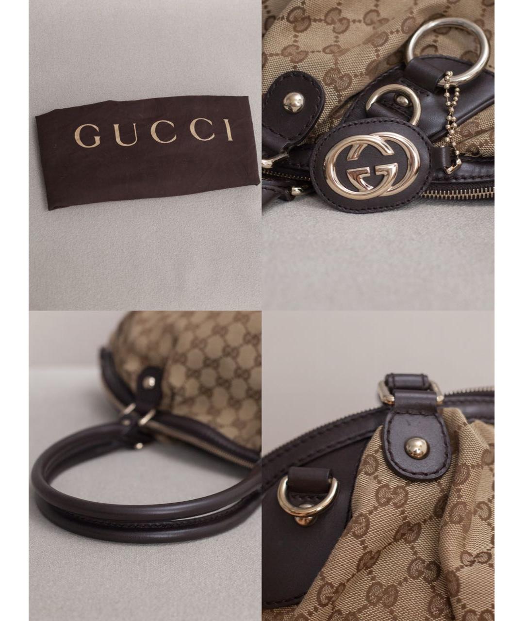 GUCCI Бежевая сумка через плечо, фото 6