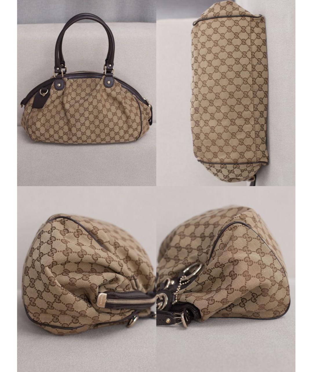 GUCCI Бежевая сумка через плечо, фото 5