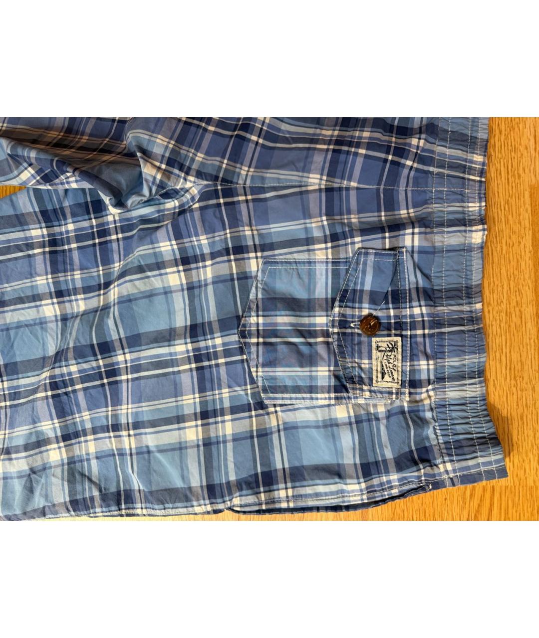 POLO RALPH LAUREN Горчичные хлопковые шорты, фото 6