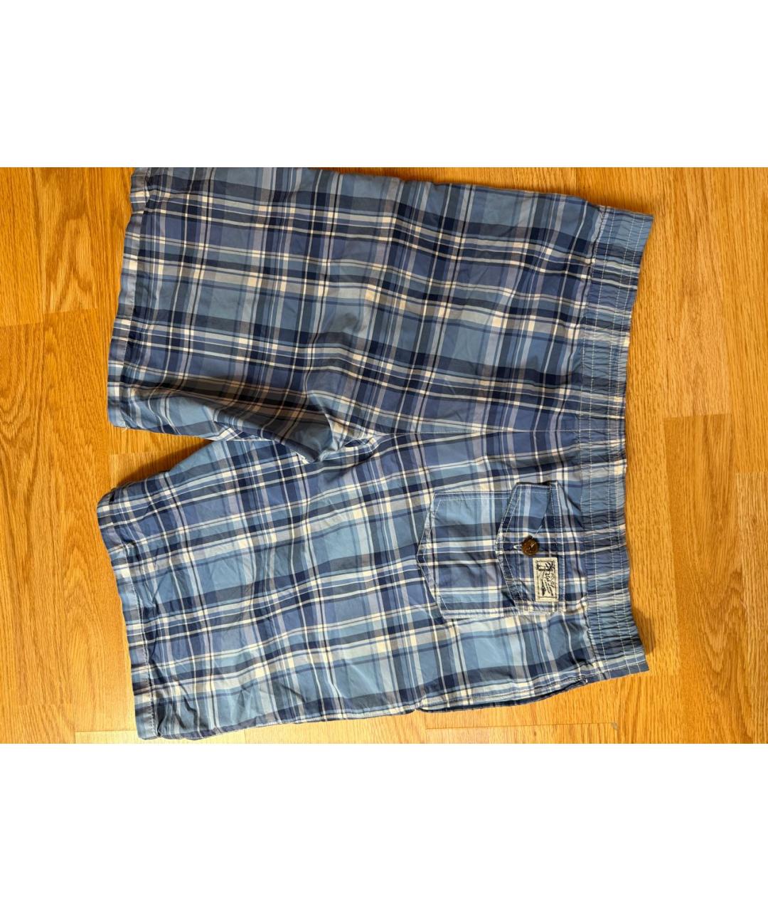 POLO RALPH LAUREN Горчичные хлопковые шорты, фото 5
