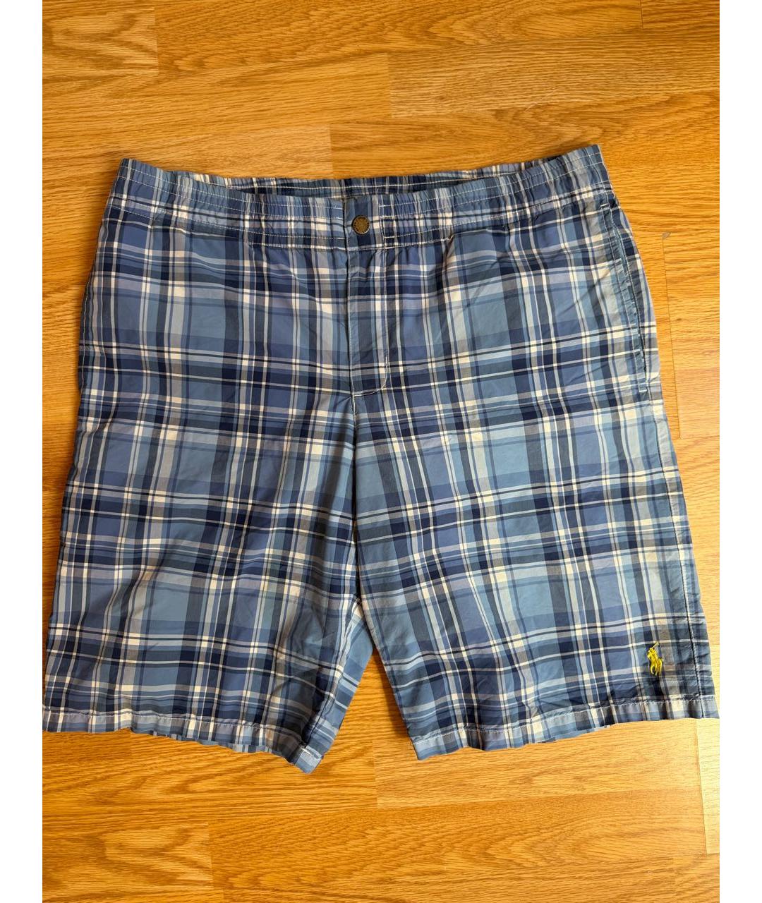 POLO RALPH LAUREN Горчичные хлопковые шорты, фото 2