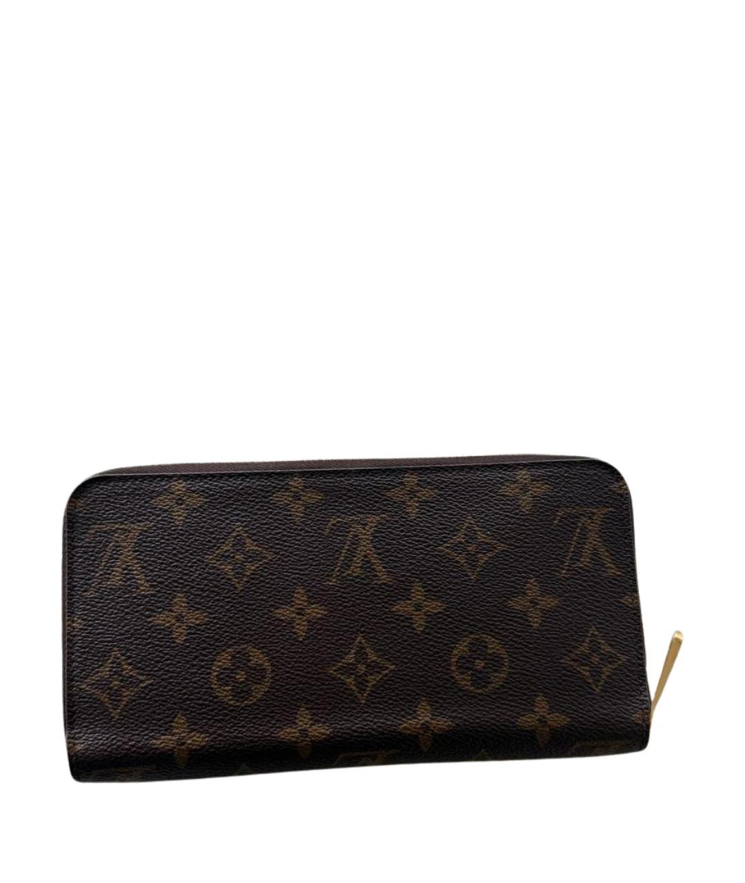 LOUIS VUITTON Коричневый кошелек, фото 1