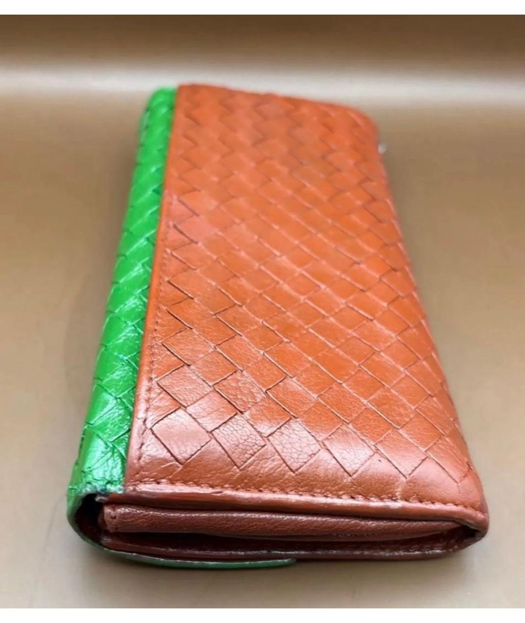 BOTTEGA VENETA Мульти кожаный кошелек, фото 5