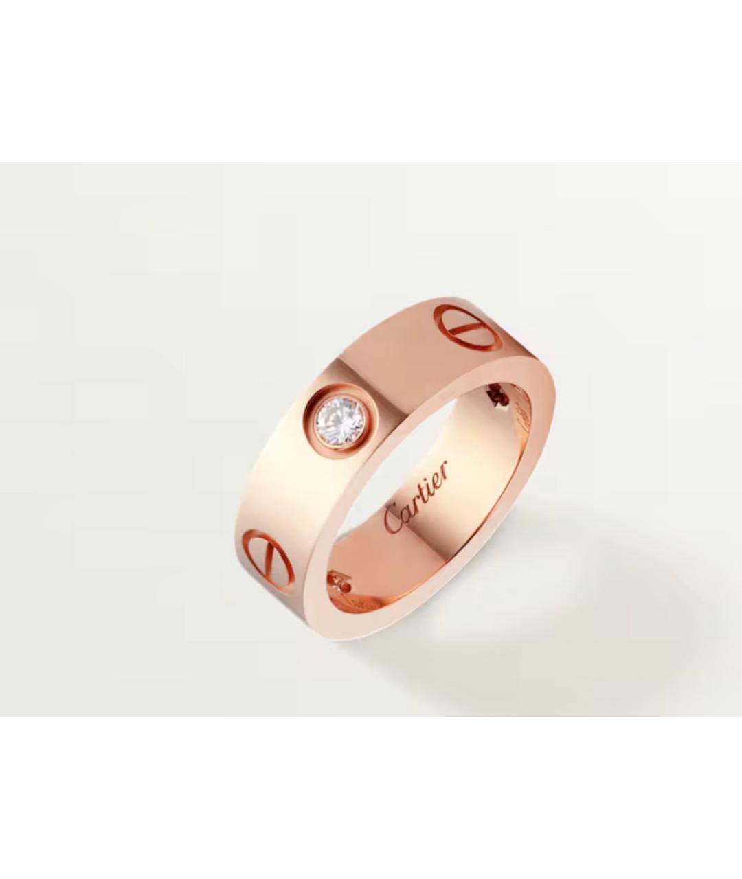 CARTIER Золотое кольцо из розового золота, фото 6
