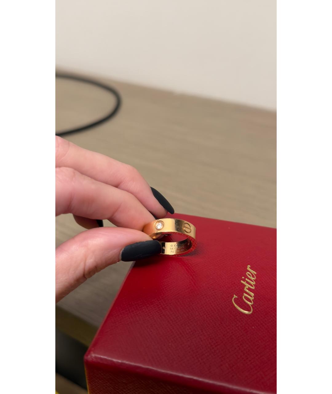 CARTIER Золотое кольцо из розового золота, фото 3
