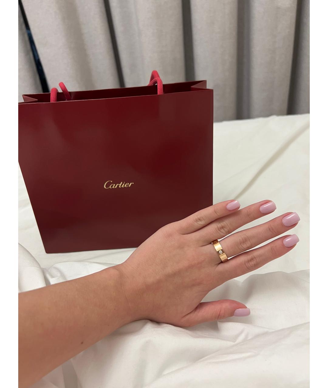 CARTIER Золотое кольцо из розового золота, фото 5