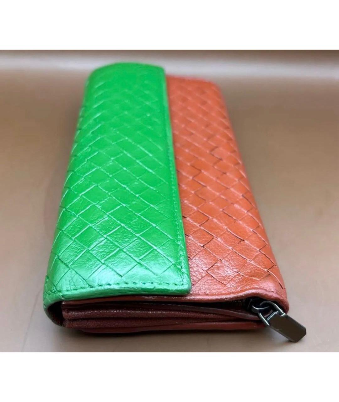 BOTTEGA VENETA Мульти кожаный кошелек, фото 4