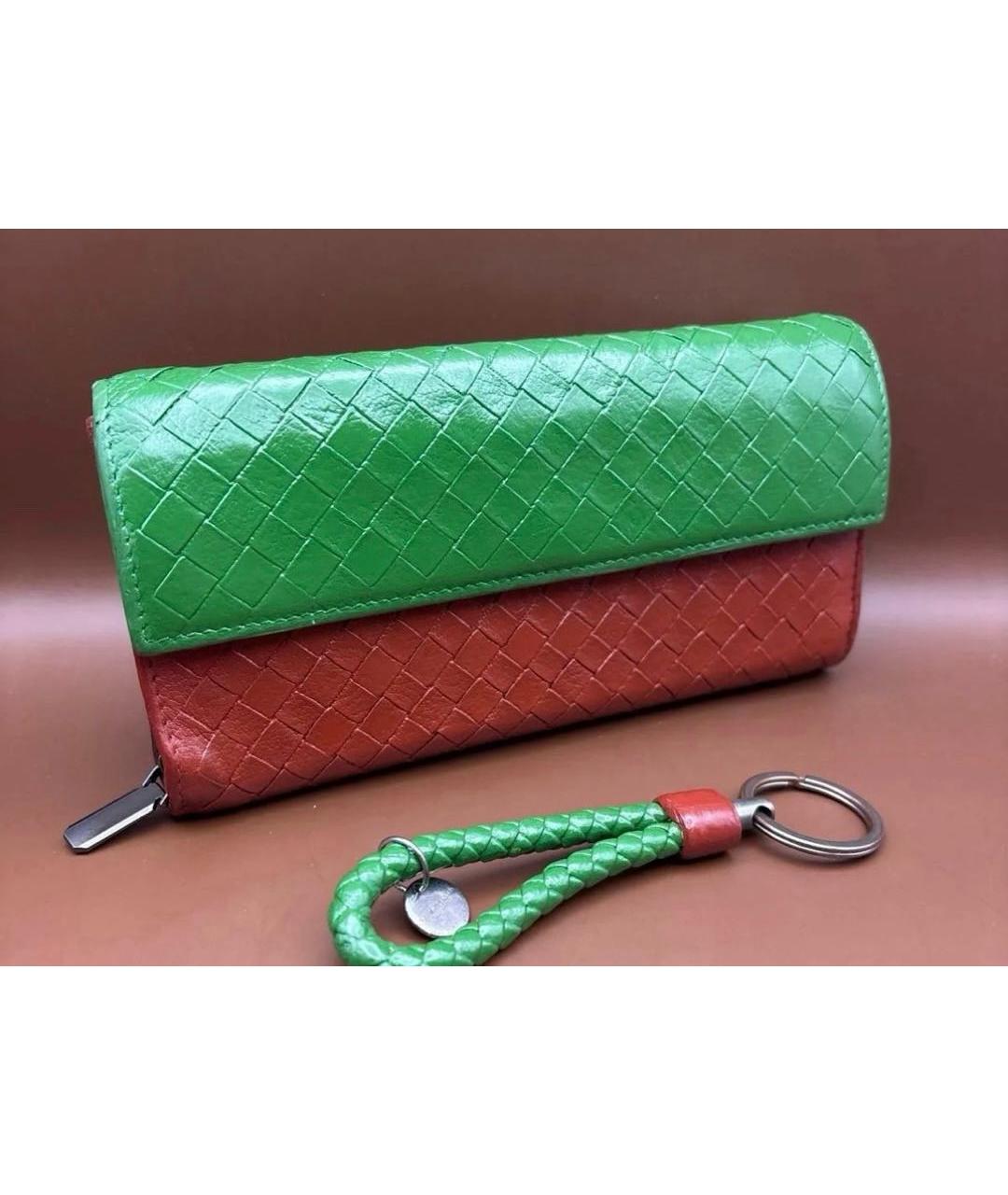 BOTTEGA VENETA Мульти кожаный кошелек, фото 8