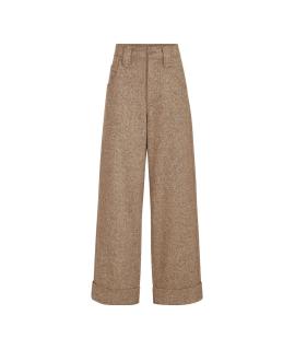 BRUNELLO CUCINELLI Брюки широкие