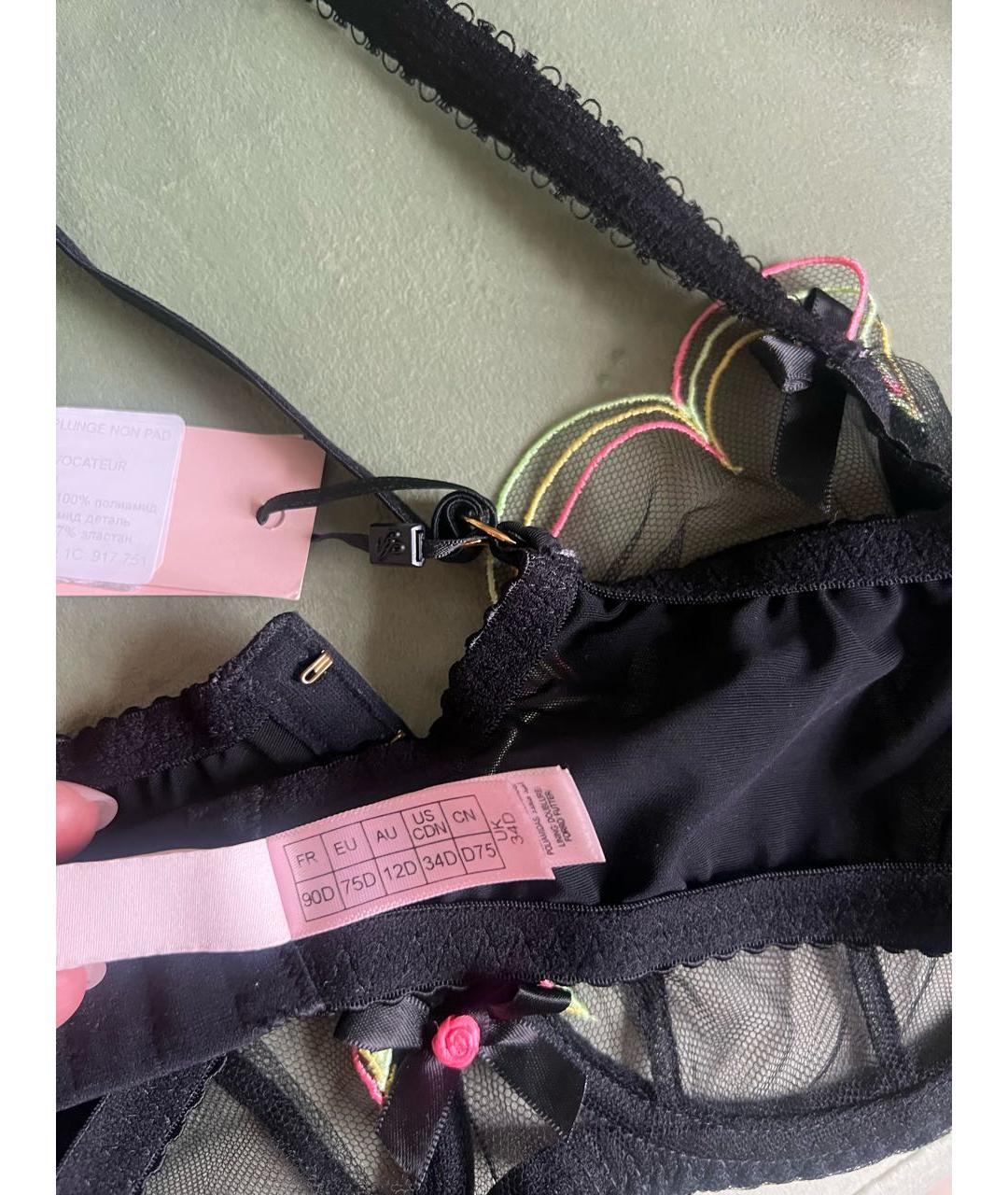 AGENT PROVOCATEUR Черный бюстгалтеры, фото 3